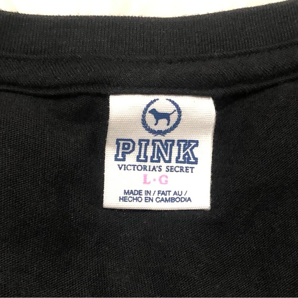 Victoria Secret Pink Rhinestone Shirt - Picture 2 of 4